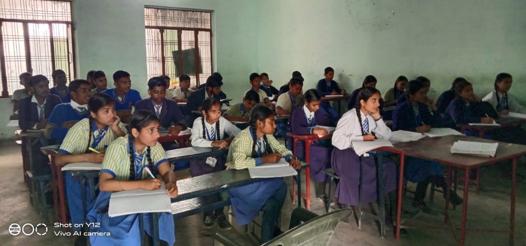 Students engaged in Smart Class learning