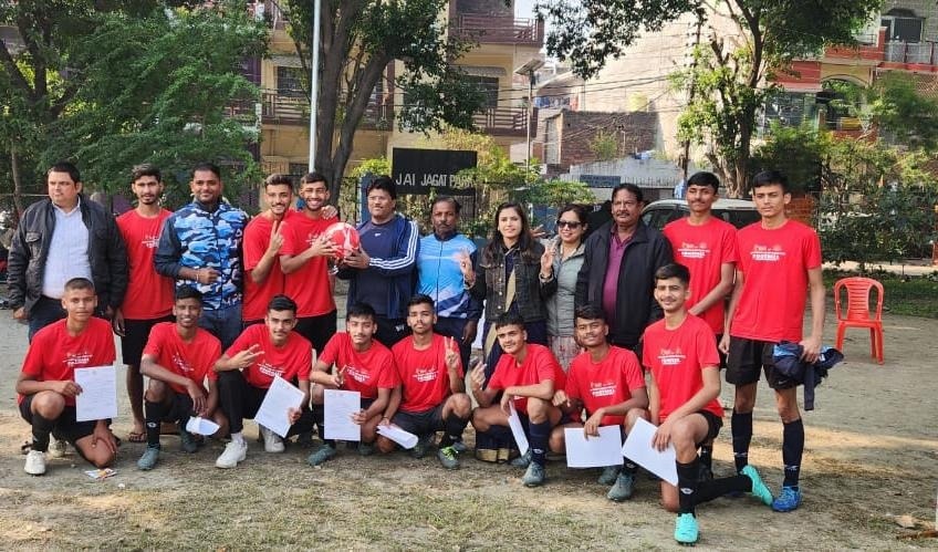 Sports kits and equipment distribution